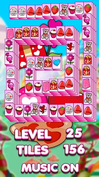 Lovely Mahjong [МОД: Много монет, Открытые уровни и Мега MOD] Screenshot 4