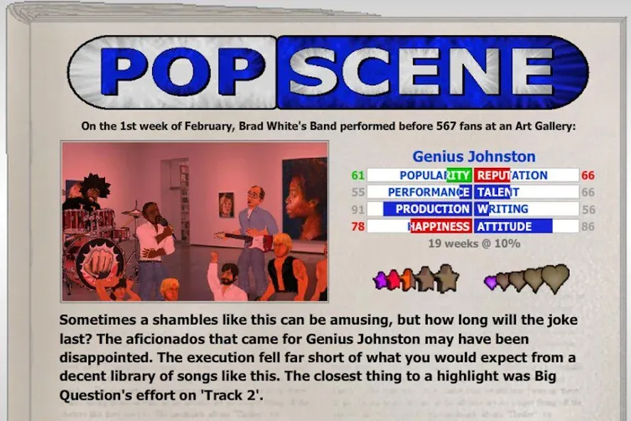 Popscene (Попсцена) [МОД: Много денег, Монет и Все открыто] Screenshot 4