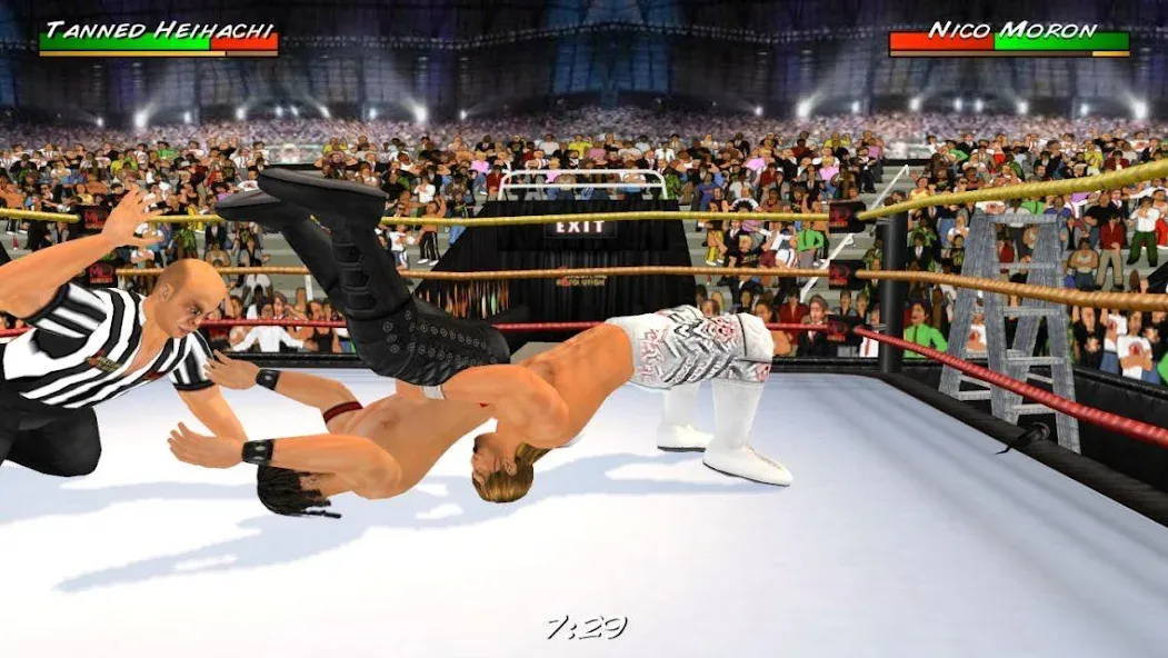 Wrestling Revolution 3D (Реслинг Революшн 3Д) [МОД: Бесконечные деньги, Монеты и Мега MOD] Screenshot 2
