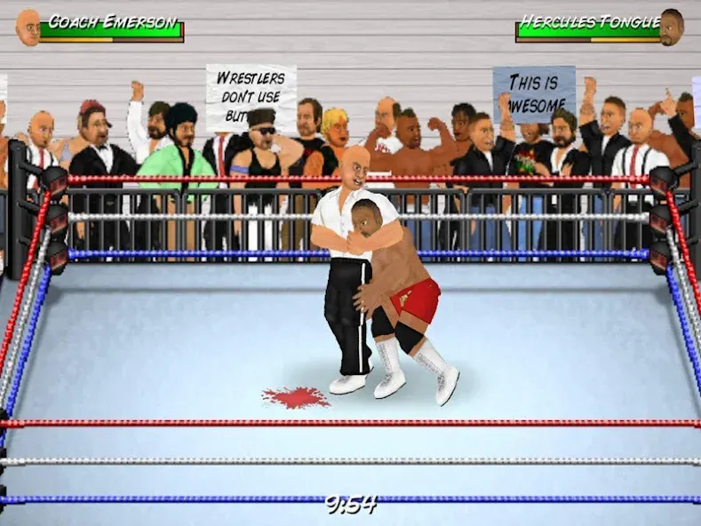Wrestling Revolution (Реслинг Революшн) [MOD: Меню/Много денег] - Скриншот 3