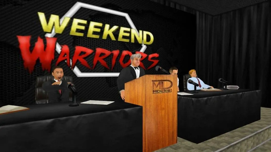 Weekend Warriors MMA (Уикенд Воорьорс ММА) [МОД: Меню, Бесконечные монеты и Открытые уровни] Screenshot 3