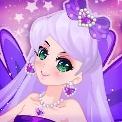 Скачать Dress Up Angel Anime Girl Game [МОД: Много денег, Монет и Все открыто] | Взлом Dress Up Angel Anime Girl Game на Андроид