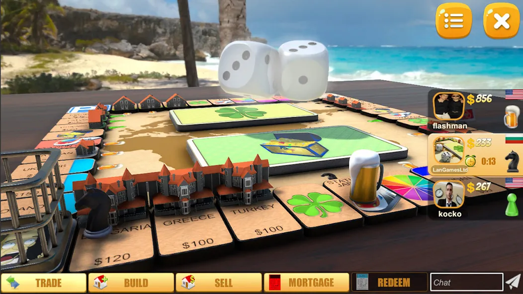 Rento - Dice Board Game Online [МОД: Бесконечные деньги, Монеты и Мега MOD] Screenshot 1