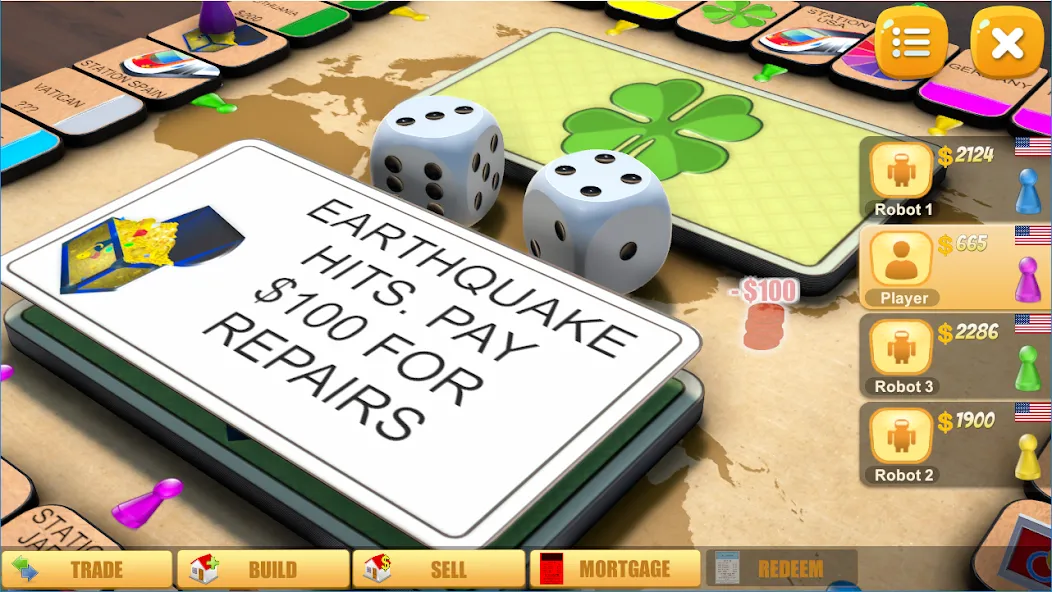 Rento - Dice Board Game Online [МОД: Бесконечные деньги, Монеты и Мега MOD] Screenshot 3