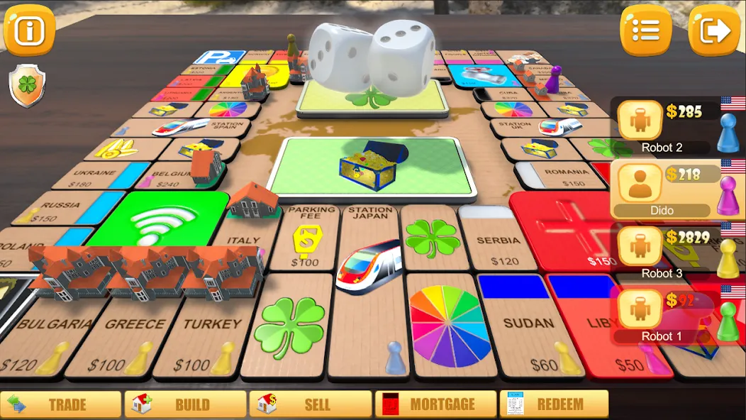 Rento - Dice Board Game Online [МОД: Бесконечные деньги, Монеты и Мега MOD] Screenshot 5