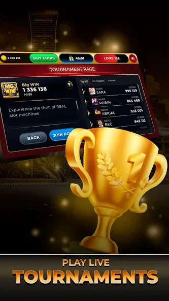 Clickfun: Casino Slots (Кликфан) [МОД: Все открыто, Дополнительные деньги и Меню MOD] Screenshot 1