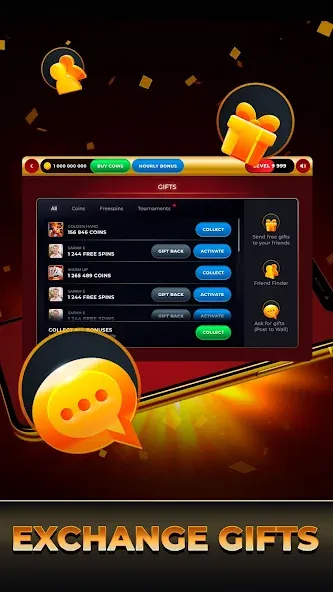 Clickfun: Casino Slots (Кликфан) [МОД: Все открыто, Дополнительные деньги и Меню MOD] Screenshot 4