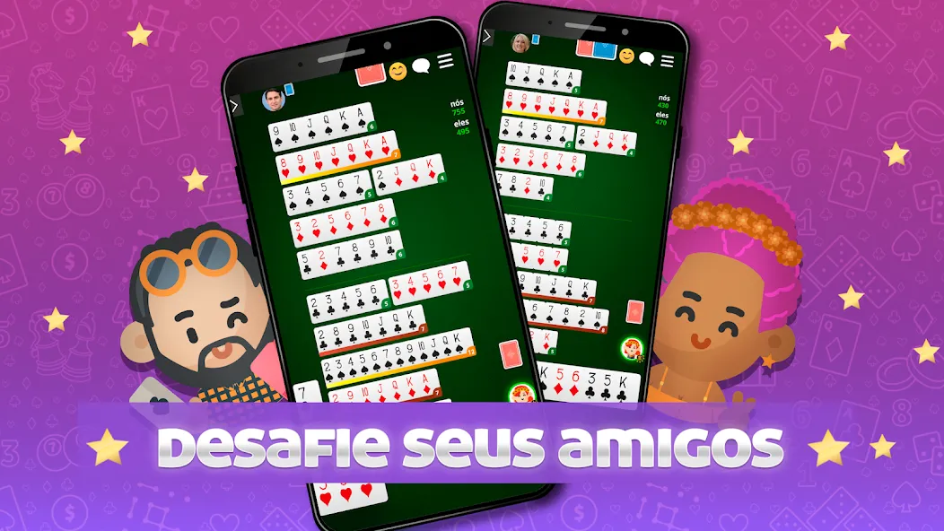 Buraco Online - Mano a Mano (Бурако Онлайн) [МОД: Деньги, Монеты и Меню MOD] Screenshot 3