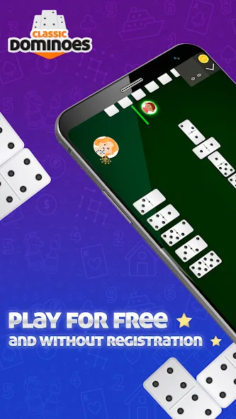 Dominoes Online - Classic Game (Домино Онлайн) [МОД: Бесконечные деньги, Монеты и Мега MOD] Screenshot 2