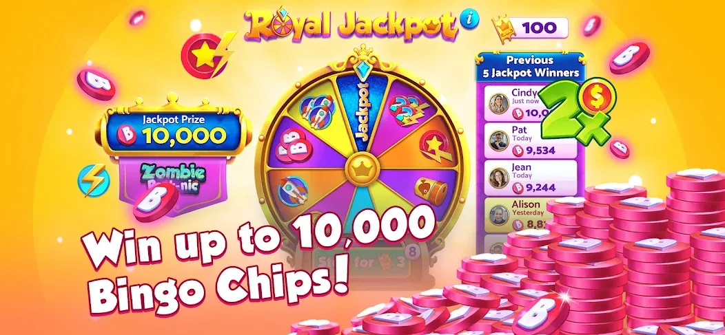 Bingo Bash: Live Bingo Games (Бинго Баш) [МОД: Все открыто, Дополнительные деньги и Меню MOD] Screenshot 4