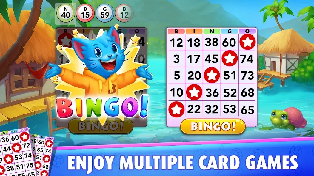 Bingo Blitz™️ - Bingo Games [МОД: Все открыто, Дополнительные деньги и Меню MOD] Screenshot 1