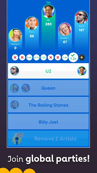 SongPop Classic: Music Trivia (СонгПоп Классик) [МОД: Меню, Бесконечные монеты и Открытые уровни] Screenshot 4