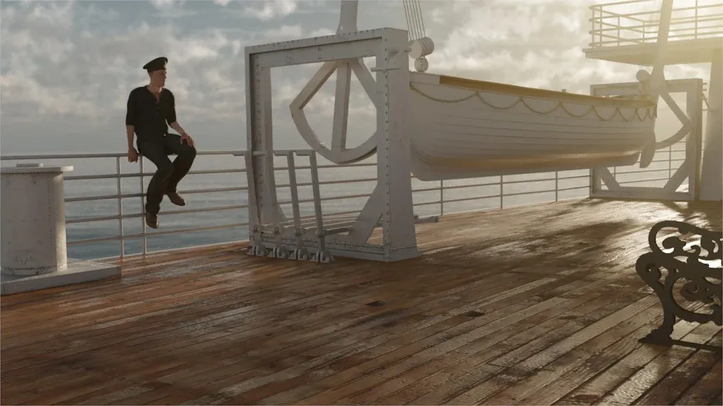 Escape Titanic adventure game [МОД: Деньги, Монеты и Меню MOD] Screenshot 1
