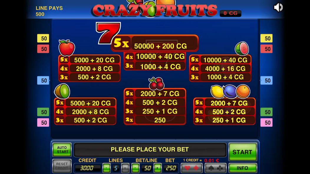Crazy Fruits (Крейзи Фрутс) [МОД: Деньги, Монеты и Меню MOD] Screenshot 4