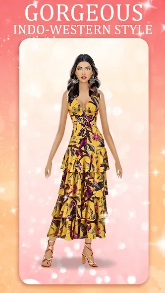Indian Fashion Dressup Stylist [МОД: Много монет, Открытые уровни и Мега MOD] Screenshot 2