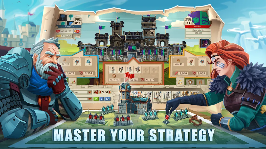Empire: Four Kingdoms (Импайр) [МОД: Бесконечные деньги, Монеты и Мега MOD] Screenshot 2