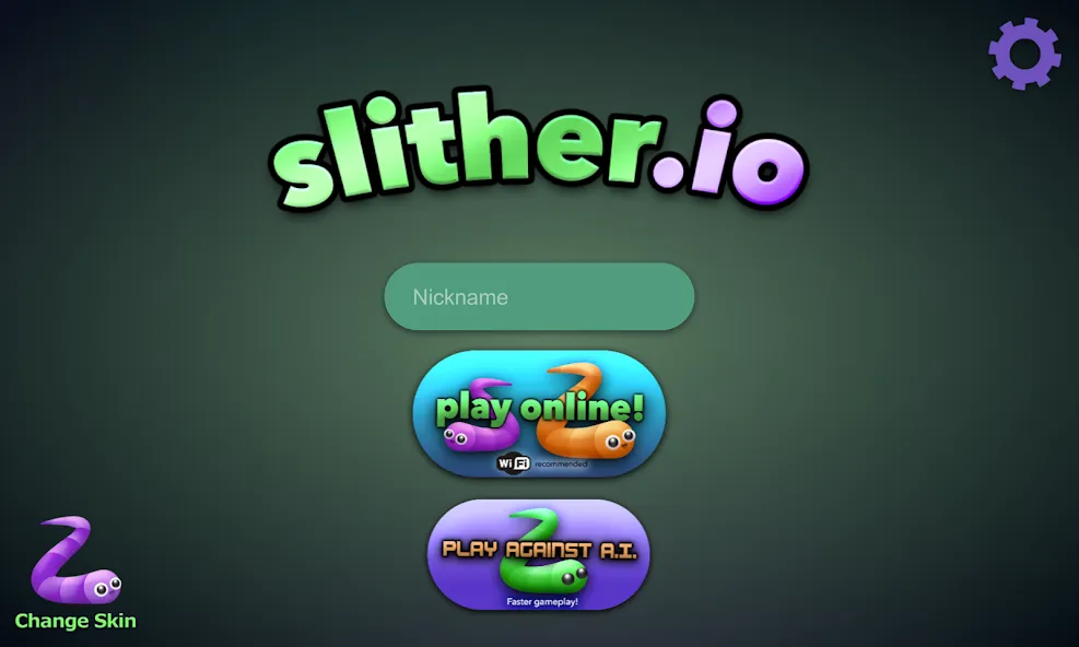 slither.io [МОД: Деньги, Монеты и Меню MOD] Screenshot 1