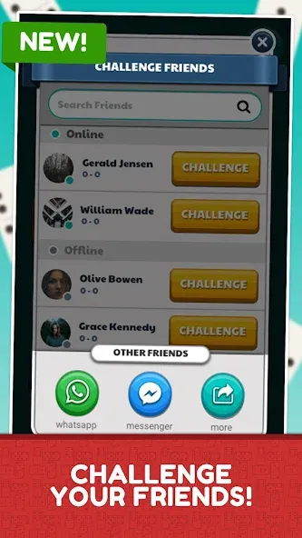 Dominos Online Jogatina: Game [МОД: Все открыто, Дополнительные деньги и Меню MOD] Screenshot 3