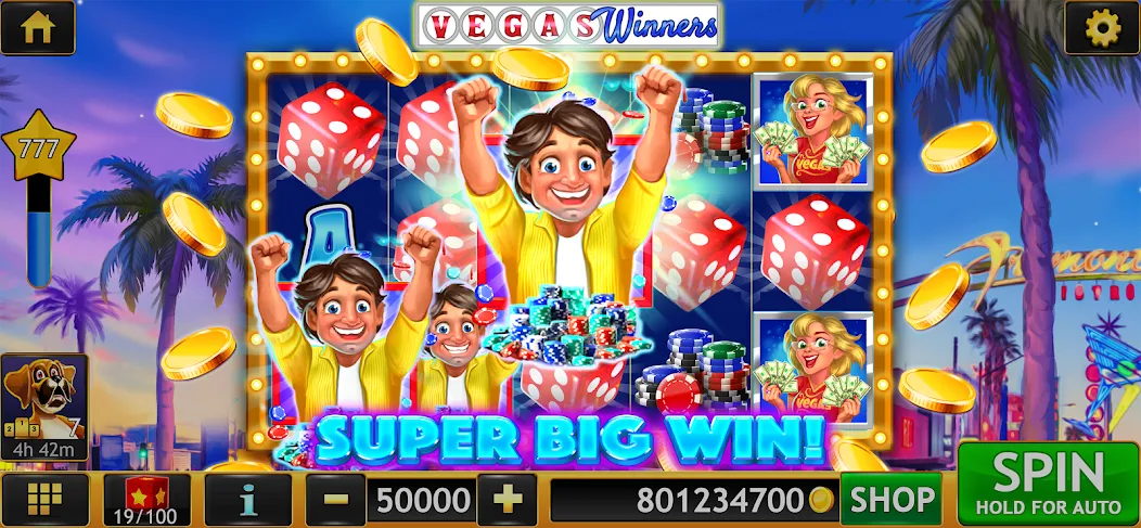 Slots of Luck: Vegas Casino (Слоты удачи) [MOD: Разблокировано] - Скриншот 2
