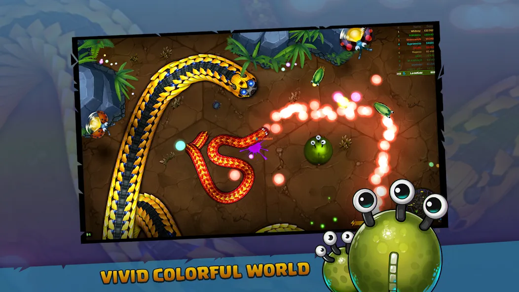 Little Big Snake (Литл Биг Снейк) [МОД: Все открыто, Дополнительные деньги и Меню MOD] Screenshot 1