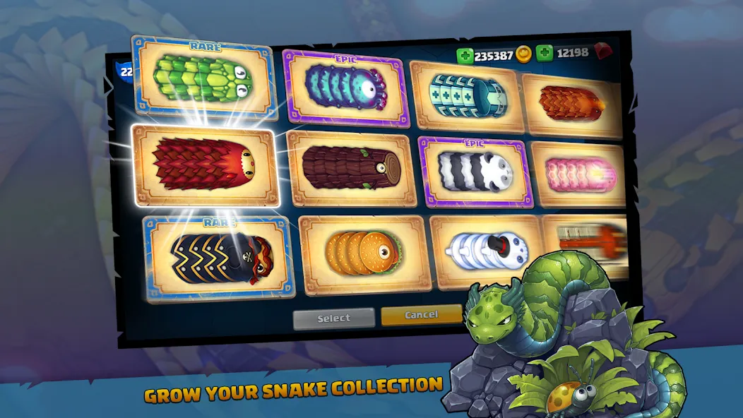 Little Big Snake (Литл Биг Снейк) [МОД: Все открыто, Дополнительные деньги и Меню MOD] Screenshot 3