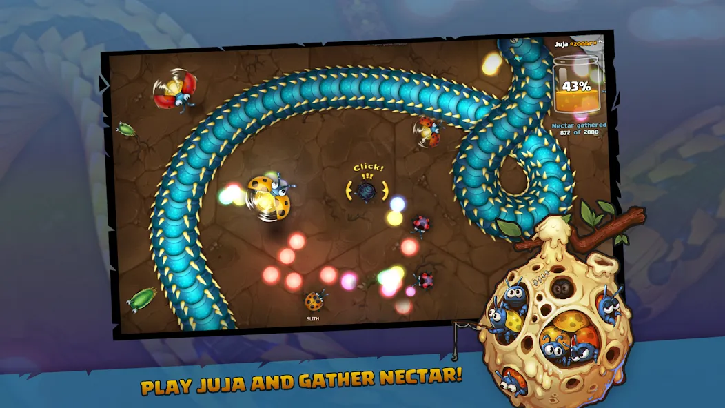 Little Big Snake (Литл Биг Снейк) [МОД: Все открыто, Дополнительные деньги и Меню MOD] Screenshot 4