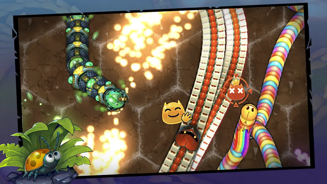 Little Big Snake (Литл Биг Снейк) [МОД: Все открыто, Дополнительные деньги и Меню MOD] Screenshot 5