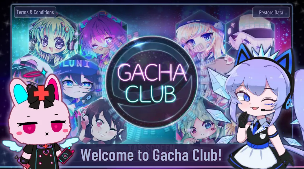 Gacha Club (Гача Клуб) [МОД: Меню, Бесконечные монеты и Открытые уровни] Screenshot 1