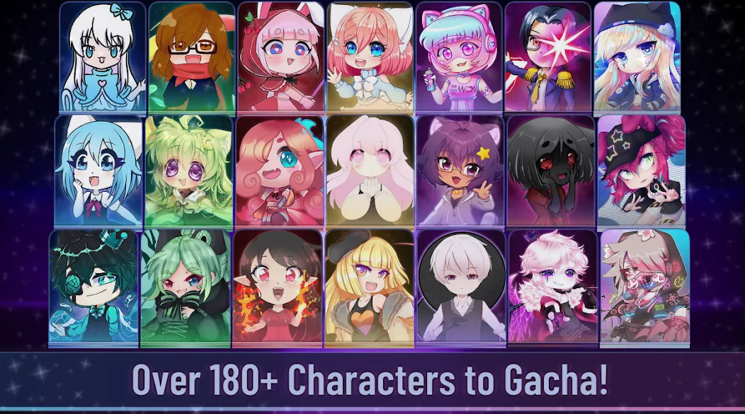 Gacha Club (Гача Клуб) [МОД: Меню, Бесконечные монеты и Открытые уровни] Screenshot 5