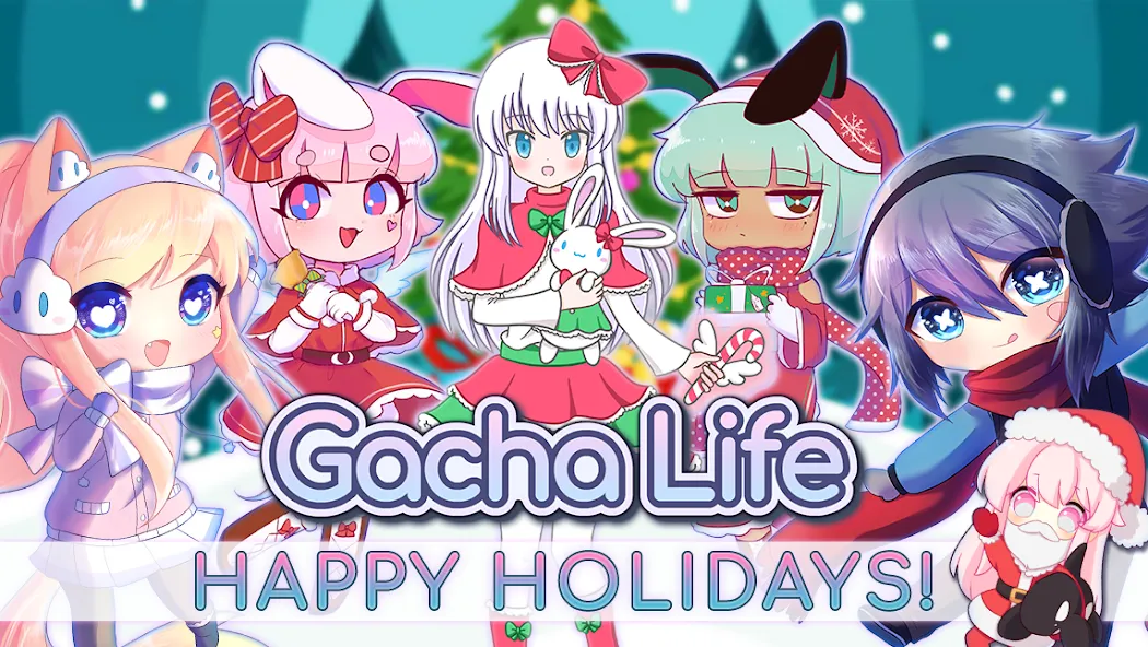 Gacha Life (Гача Лайф) [МОД: Меню, Бесконечные монеты и Открытые уровни] Screenshot 1