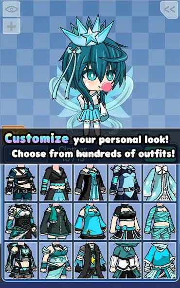 Pocket Chibi - Anime Dress Up (Покет Чиби) [МОД: Много денег, Монет и Все открыто] Screenshot 5