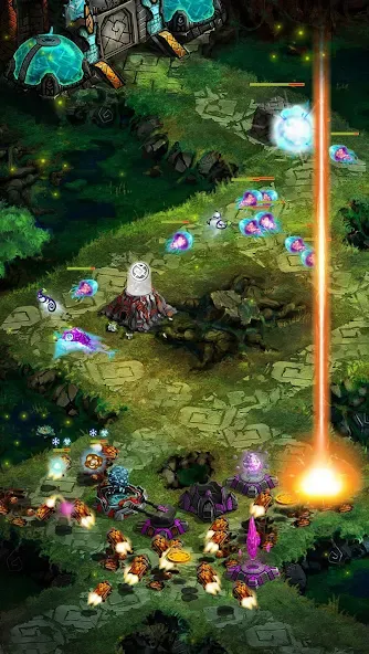 Ancient Planet Tower Defense (Эншент Планет Тауэр Дефенс) [МОД: Все открыто, Дополнительные деньги и Меню MOD] Screenshot 3