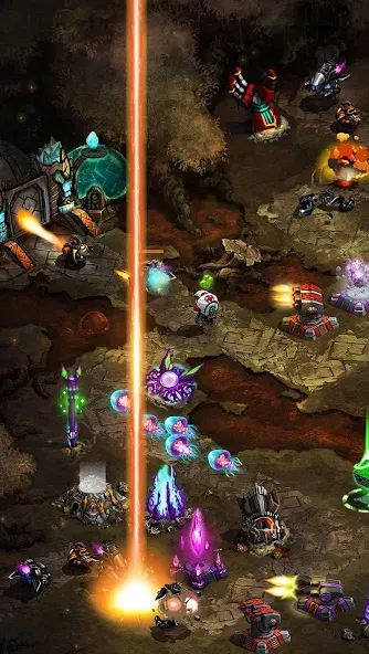 Ancient Planet Tower Defense (Эншент Планет Тауэр Дефенс) [МОД: Все открыто, Дополнительные деньги и Меню MOD] Screenshot 5