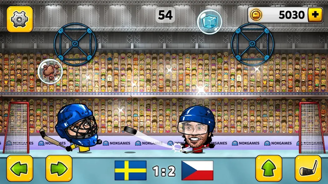Puppet Hockey: Pond Head [МОД: Бесконечные деньги, Монеты и Мега MOD] Screenshot 1