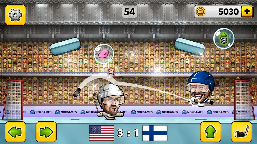 Puppet Hockey: Pond Head [МОД: Бесконечные деньги, Монеты и Мега MOD] Screenshot 2