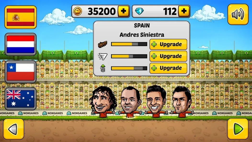 Puppet Soccer - Football [МОД: Много монет, Открытые уровни и Мега MOD] Screenshot 5