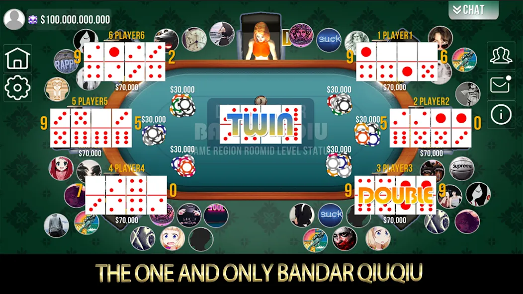 Domino Poker QiuQiu Gaple (Домино Покер ЧиЧи Гапле) [МОД: Меню, Бесконечные монеты и Открытые уровни] Screenshot 3