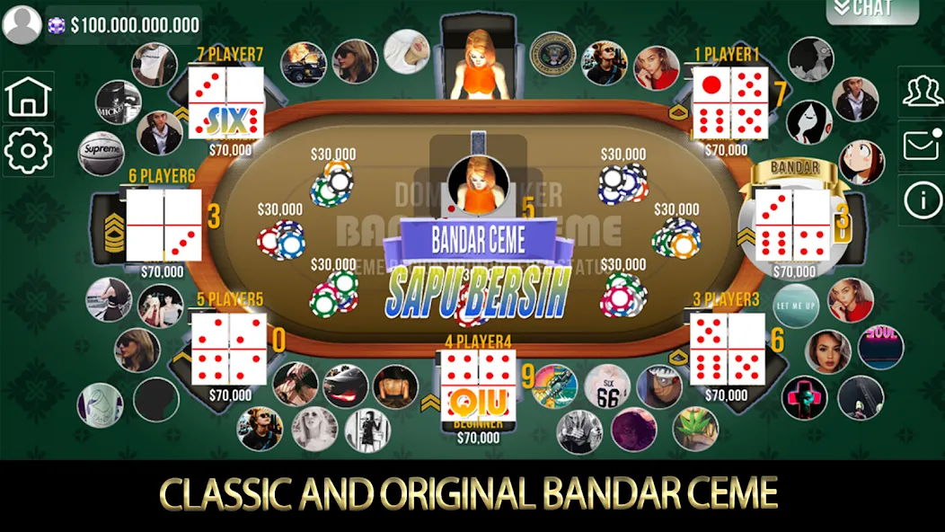 Domino Poker QiuQiu Gaple (Домино Покер ЧиЧи Гапле) [МОД: Меню, Бесконечные монеты и Открытые уровни] Screenshot 4