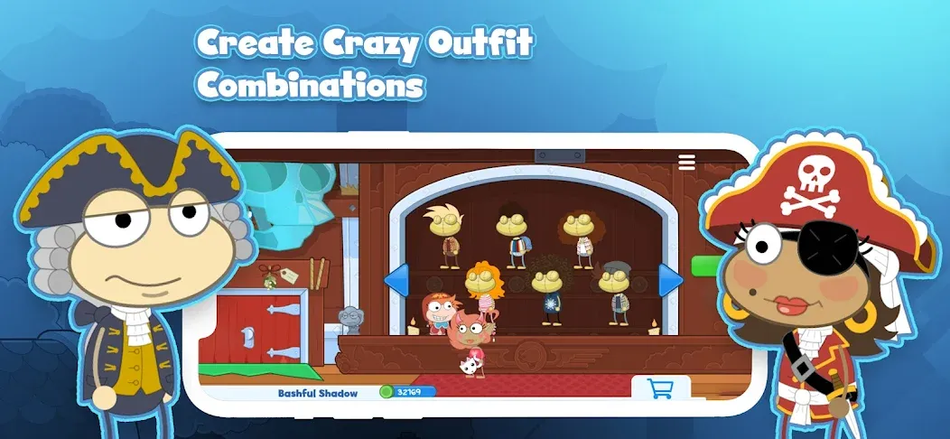 Poptropica: Fun Kids Adventure (Поптропика) [МОД: Все открыто, Дополнительные деньги и Меню MOD] Screenshot 4