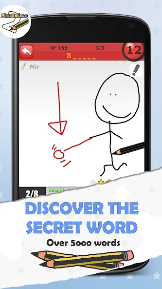 Pinturillo 2 - Draw and guess (Пинтурилло 2) [МОД: Деньги, Монеты и Меню MOD] Screenshot 1