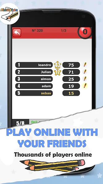 Pinturillo 2 - Draw and guess (Пинтурилло 2) [МОД: Деньги, Монеты и Меню MOD] Screenshot 2