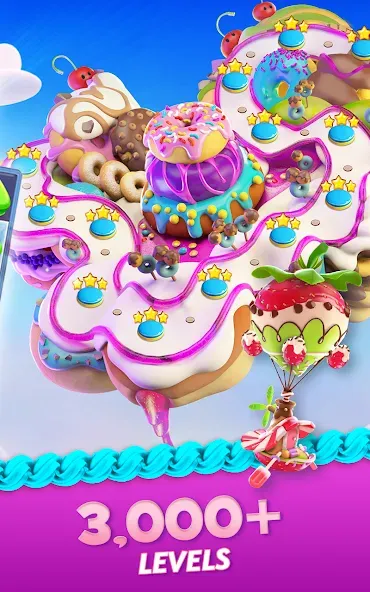 Cookie Jam Blast™ Match 3 Game (Куки Джем Бласт) [МОД: Деньги, Монеты и Меню MOD] Screenshot 2