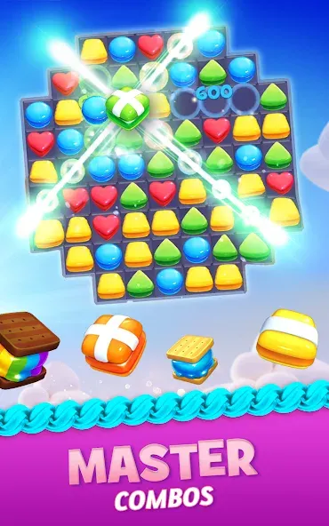 Cookie Jam Blast™ Match 3 Game (Куки Джем Бласт) [МОД: Деньги, Монеты и Меню MOD] Screenshot 5