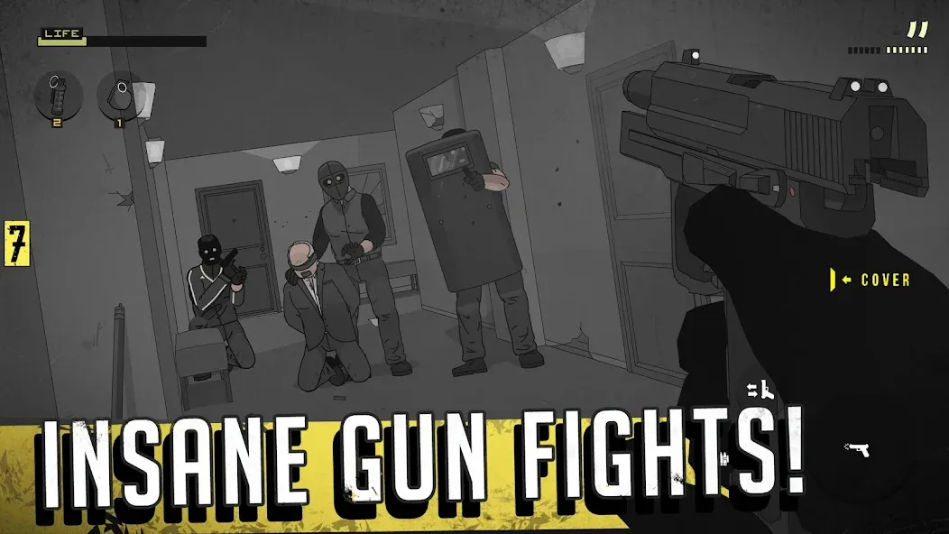 SIERRA 7 - Tactical Shooter (Сьерра 7) [МОД: Меню, Бесконечные монеты и Открытые уровни] Screenshot 1