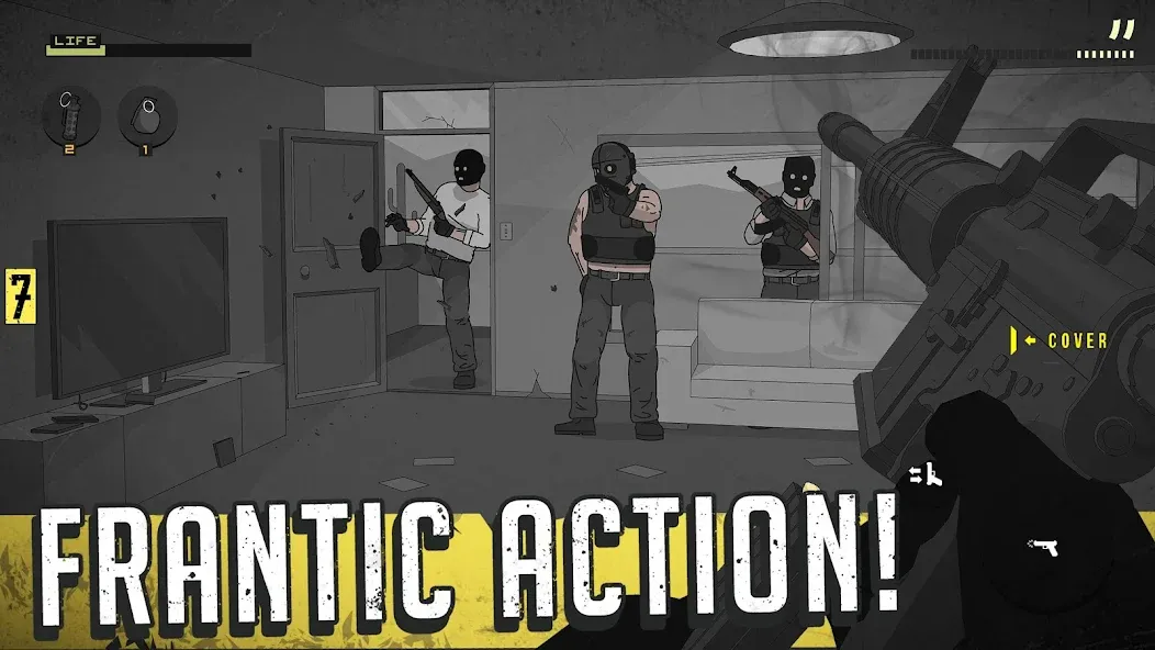 SIERRA 7 - Tactical Shooter (Сьерра 7) [МОД: Меню, Бесконечные монеты и Открытые уровни] Screenshot 2