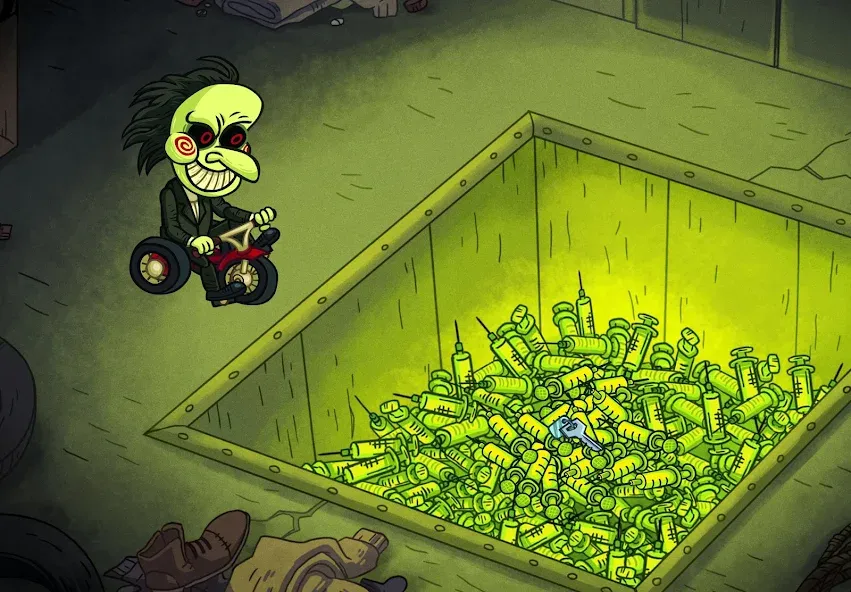 Troll Face Quest: Horror (Тролл Фейс Квест Хоррор) [МОД: Много денег, Монет и Все открыто] Screenshot 3