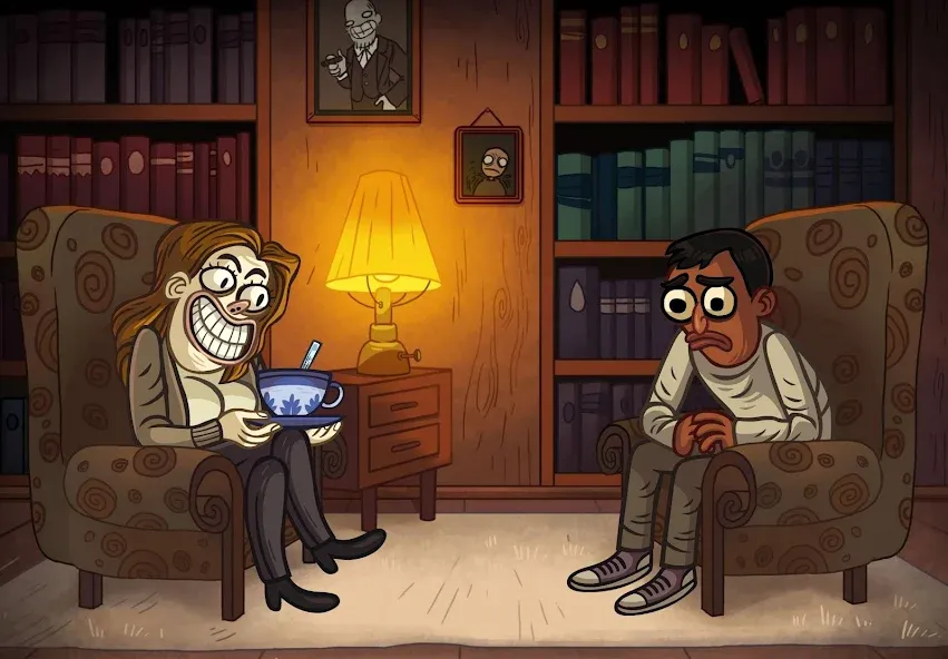Troll Face Quest: Horror (Тролл Фейс Квест Хоррор) [МОД: Много денег, Монет и Все открыто] Screenshot 5