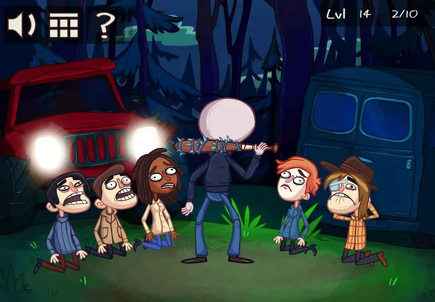 Troll Face Quest: TV Shows [МОД: Деньги, Монеты и Меню MOD] Screenshot 1