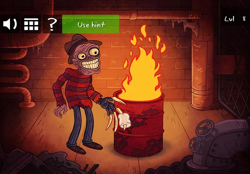 Troll Face Quest: Horror 2 (Тролль Фейс Квест) [МОД: Много монет, Открытые уровни и Мега MOD] Screenshot 2