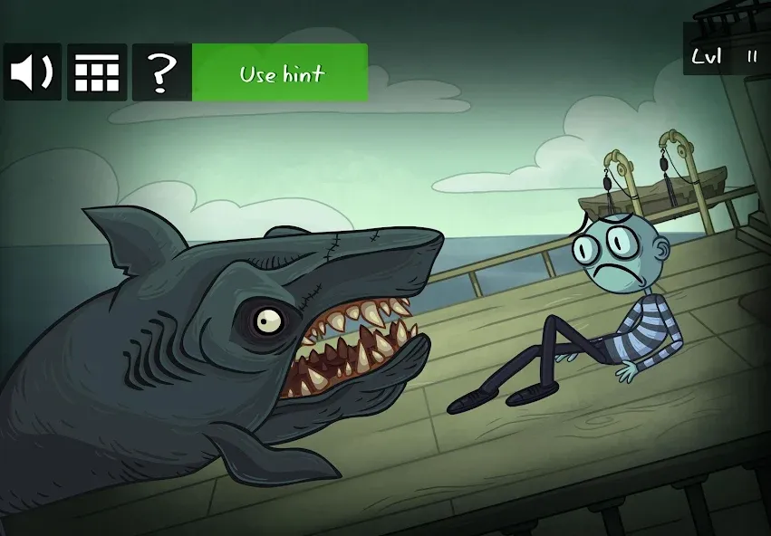 Troll Face Quest: Horror 2 (Тролль Фейс Квест) [МОД: Много монет, Открытые уровни и Мега MOD] Screenshot 4